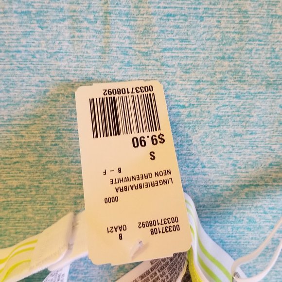 NWT Forever 21 TWO (2) Lime Green Bralettes Small - Picture 5 of 11